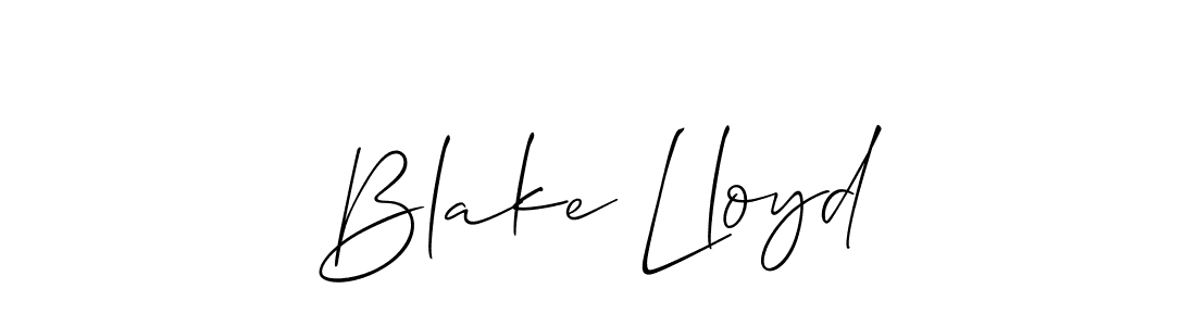 Also we have Blake Lloyd name is the best signature style. Create professional handwritten signature collection using Allison_Script autograph style. Blake Lloyd signature style 2 images and pictures png