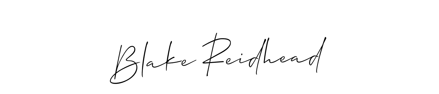 Make a beautiful signature design for name Blake Reidhead. Use this online signature maker to create a handwritten signature for free. Blake Reidhead signature style 2 images and pictures png
