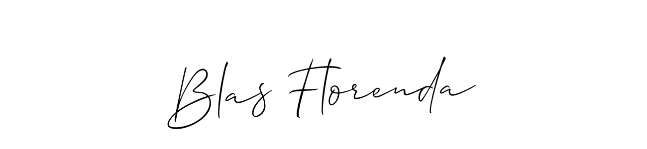 It looks lik you need a new signature style for name Blas Florenda. Design unique handwritten (Allison_Script) signature with our free signature maker in just a few clicks. Blas Florenda signature style 2 images and pictures png