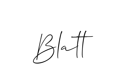 Check out images of Autograph of Blatt name. Actor Blatt Signature Style. Allison_Script is a professional sign style online. Blatt signature style 2 images and pictures png
