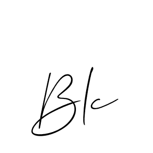 Blc stylish signature style. Best Handwritten Sign (Allison_Script) for my name. Handwritten Signature Collection Ideas for my name Blc. Blc signature style 2 images and pictures png