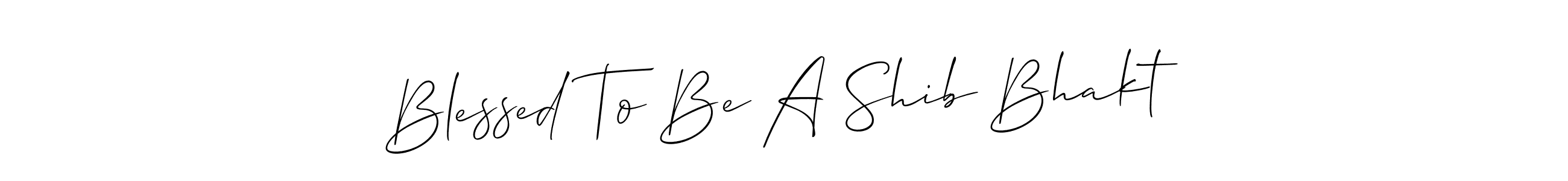 See photos of Blessed To Be A Shib Bhakt official signature by Spectra . Check more albums & portfolios. Read reviews & check more about Allison_Script font. Blessed To Be A Shib Bhakt signature style 2 images and pictures png