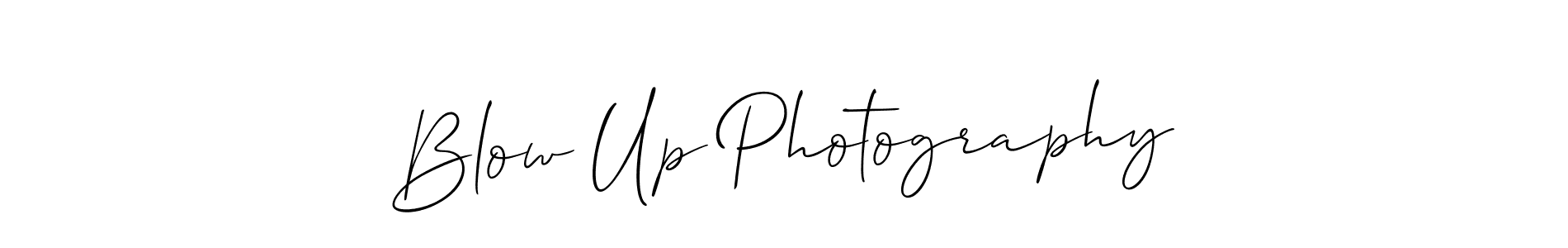 Also You can easily find your signature by using the search form. We will create Blow Up Photography name handwritten signature images for you free of cost using Allison_Script sign style. Blow Up Photography signature style 2 images and pictures png