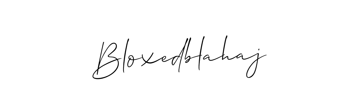 The best way (Allison_Script) to make a short signature is to pick only two or three words in your name. The name Bloxedblahaj include a total of six letters. For converting this name. Bloxedblahaj signature style 2 images and pictures png