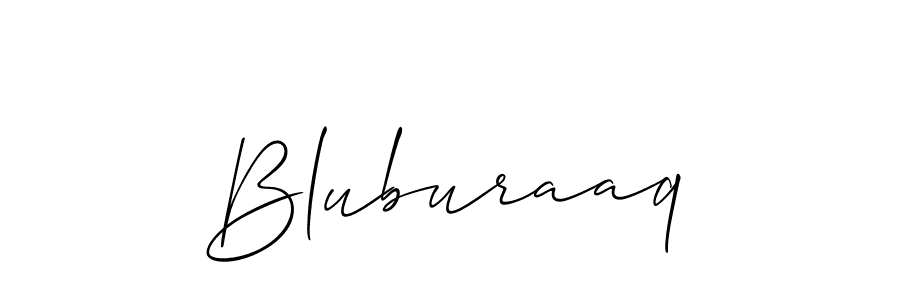 Once you've used our free online signature maker to create your best signature Allison_Script style, it's time to enjoy all of the benefits that Bluburaaq name signing documents. Bluburaaq signature style 2 images and pictures png