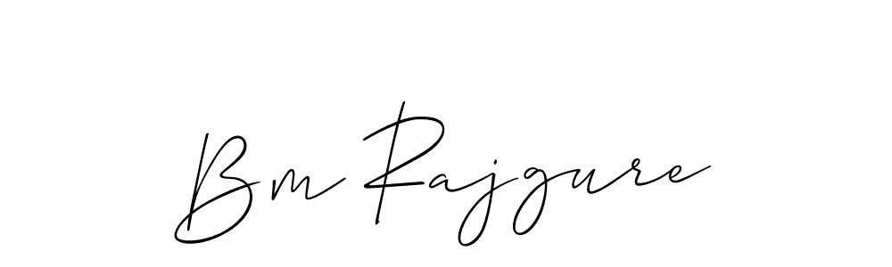 You can use this online signature creator to create a handwritten signature for the name Bm Rajgure. This is the best online autograph maker. Bm Rajgure signature style 2 images and pictures png