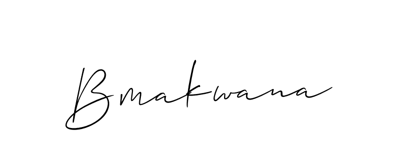 Best and Professional Signature Style for Bmakwana. Allison_Script Best Signature Style Collection. Bmakwana signature style 2 images and pictures png