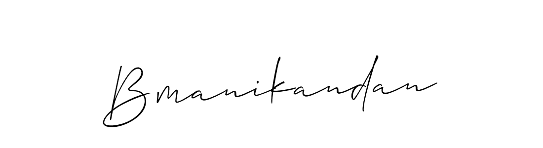 Also You can easily find your signature by using the search form. We will create Bmanikandan name handwritten signature images for you free of cost using Allison_Script sign style. Bmanikandan signature style 2 images and pictures png