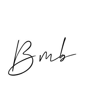 This is the best signature style for the Bmb name. Also you like these signature font (Allison_Script). Mix name signature. Bmb signature style 2 images and pictures png