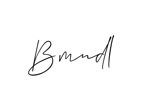 This is the best signature style for the Bmndl name. Also you like these signature font (Allison_Script). Mix name signature. Bmndl signature style 2 images and pictures png