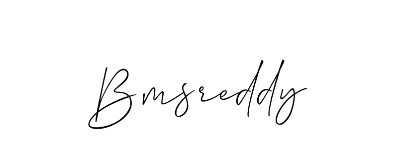 You should practise on your own different ways (Allison_Script) to write your name (Bmsreddy) in signature. don't let someone else do it for you. Bmsreddy signature style 2 images and pictures png