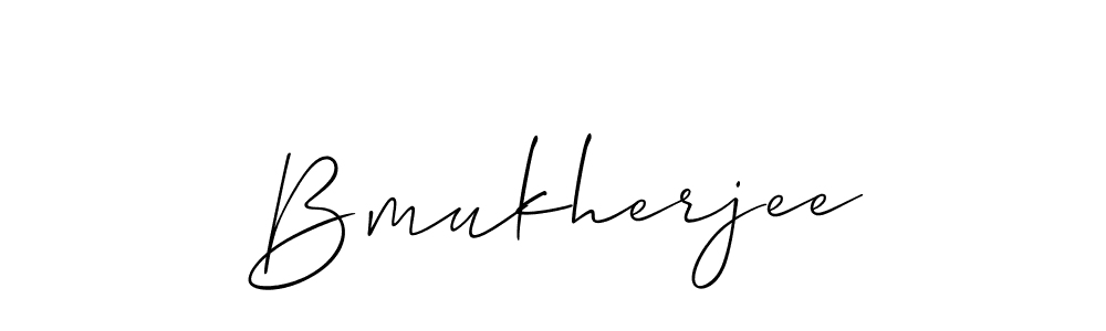 Best and Professional Signature Style for Bmukherjee. Allison_Script Best Signature Style Collection. Bmukherjee signature style 2 images and pictures png