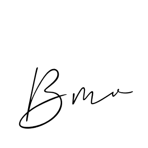 Best and Professional Signature Style for Bmv. Allison_Script Best Signature Style Collection. Bmv signature style 2 images and pictures png