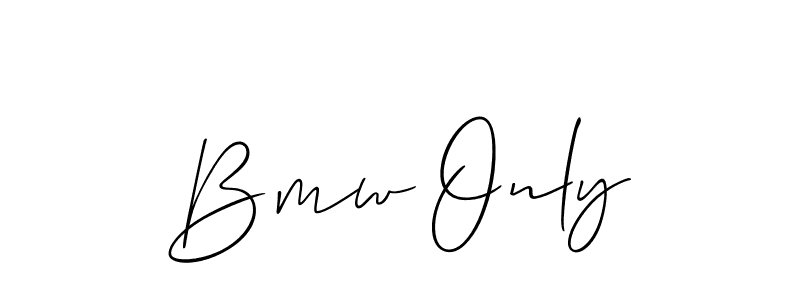 Also we have Bmw Only name is the best signature style. Create professional handwritten signature collection using Allison_Script autograph style. Bmw Only signature style 2 images and pictures png