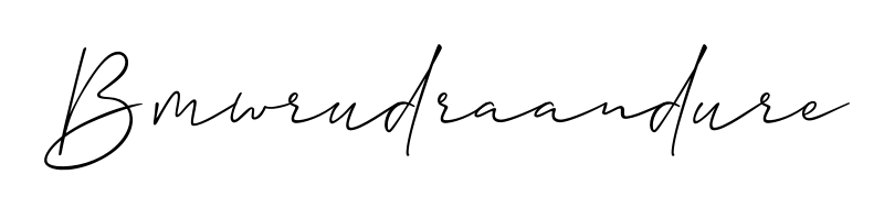 Practice writing Bmwrudraandure with the flow of Allison_Script lettering. A fantastic source of inspiration for developing your personal signature style. Bmwrudraandure signature style 2 images and pictures png