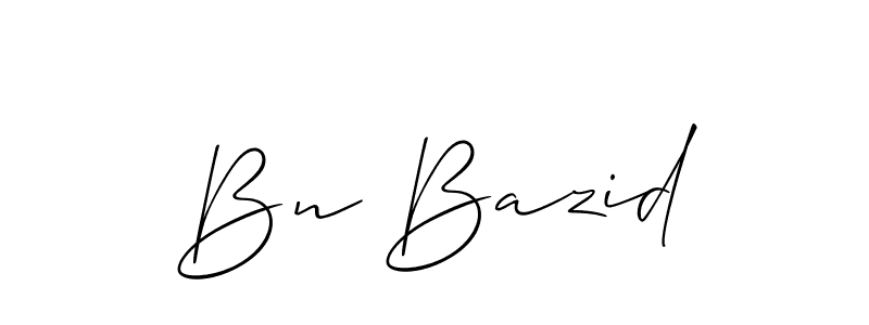 Make a beautiful signature design for name Bn Bazid. Use this online signature maker to create a handwritten signature for free. Bn Bazid signature style 2 images and pictures png