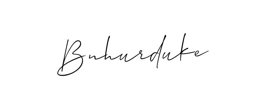 Make a beautiful signature design for name Bnhurduke. Use this online signature maker to create a handwritten signature for free. Bnhurduke signature style 2 images and pictures png