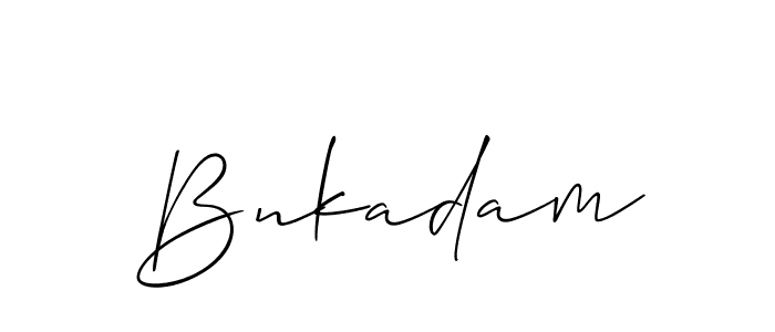 Here are the top 10 professional signature styles for the name Bnkadam. These are the best autograph styles you can use for your name. Bnkadam signature style 2 images and pictures png