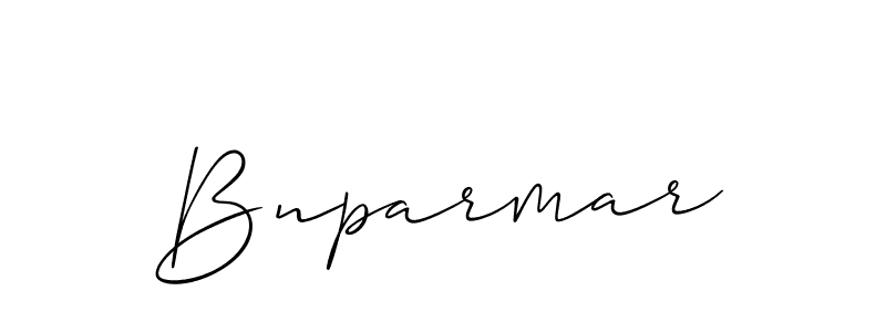 Once you've used our free online signature maker to create your best signature Allison_Script style, it's time to enjoy all of the benefits that Bnparmar name signing documents. Bnparmar signature style 2 images and pictures png