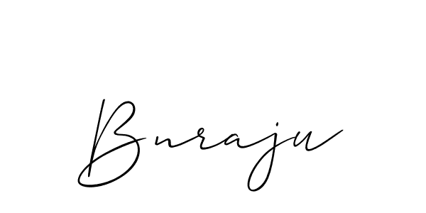 You should practise on your own different ways (Allison_Script) to write your name (Bnraju) in signature. don't let someone else do it for you. Bnraju signature style 2 images and pictures png