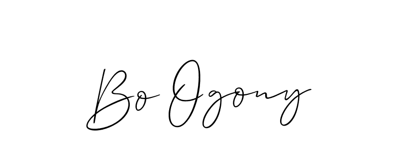Check out images of Autograph of Bo Ogony name. Actor Bo Ogony Signature Style. Allison_Script is a professional sign style online. Bo Ogony signature style 2 images and pictures png