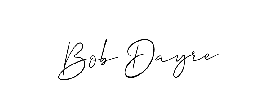 It looks lik you need a new signature style for name Bob Dayre. Design unique handwritten (Allison_Script) signature with our free signature maker in just a few clicks. Bob Dayre signature style 2 images and pictures png