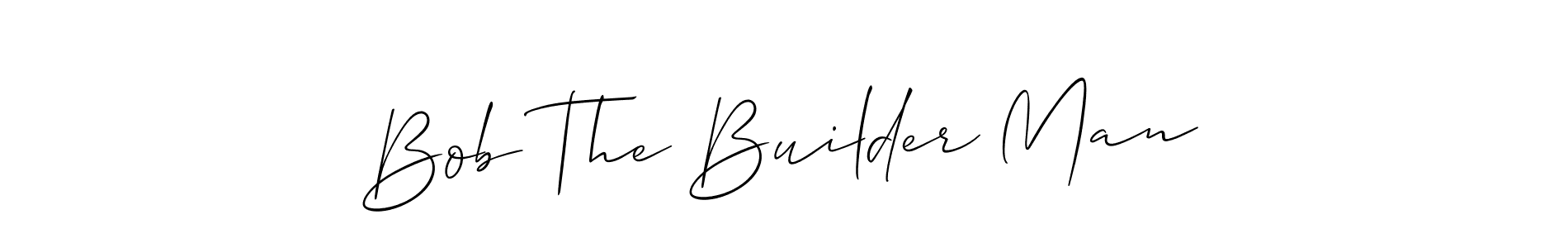 Similarly Allison_Script is the best handwritten signature design. Signature creator online .You can use it as an online autograph creator for name Bob The Builder Man. Bob The Builder Man signature style 2 images and pictures png