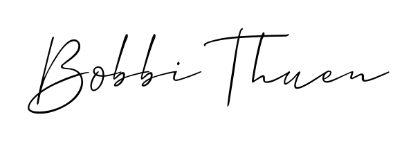 The best way (Allison_Script) to make a short signature is to pick only two or three words in your name. For converting this name Bobbi Thuen. Bobbi Thuen signature style 2 images and pictures png