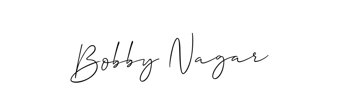 Best and Professional Signature Style for Bobby Nagar. Allison_Script Best Signature Style Collection. Bobby Nagar signature style 2 images and pictures png