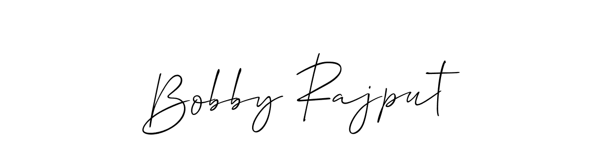 It looks lik you need a new signature style for name Bobby Rajput. Design unique handwritten (Allison_Script) signature with our free signature maker in just a few clicks. Bobby Rajput signature style 2 images and pictures png