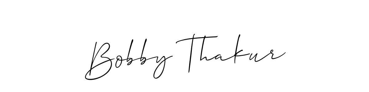 How to Draw Bobby Thakur signature style? Allison_Script is a latest design signature styles for name Bobby Thakur. Bobby Thakur signature style 2 images and pictures png