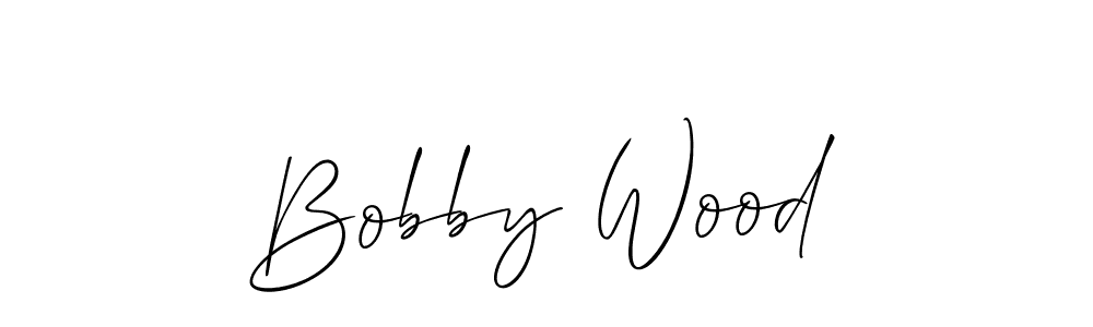 Allison_Script is a professional signature style that is perfect for those who want to add a touch of class to their signature. It is also a great choice for those who want to make their signature more unique. Get Bobby Wood name to fancy signature for free. Bobby Wood signature style 2 images and pictures png