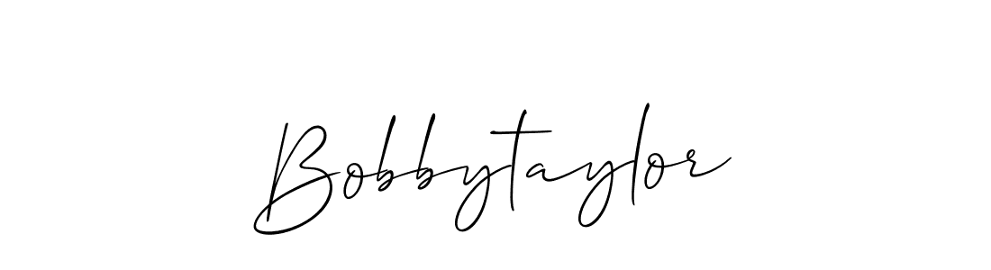 You should practise on your own different ways (Allison_Script) to write your name (Bobbytaylor) in signature. don't let someone else do it for you. Bobbytaylor signature style 2 images and pictures png