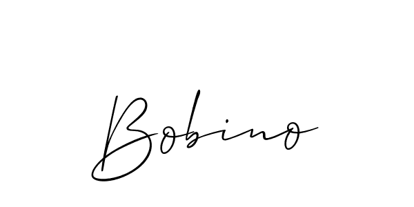 Once you've used our free online signature maker to create your best signature Allison_Script style, it's time to enjoy all of the benefits that Bobino name signing documents. Bobino signature style 2 images and pictures png