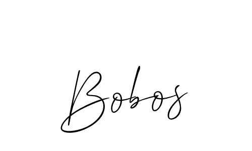 This is the best signature style for the Bobos name. Also you like these signature font (Allison_Script). Mix name signature. Bobos signature style 2 images and pictures png