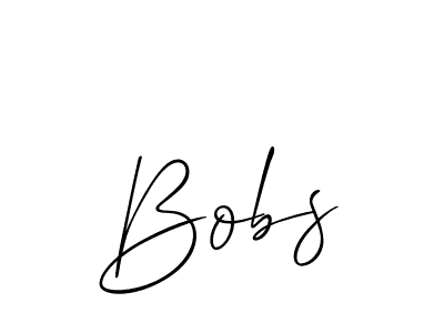 Make a beautiful signature design for name Bobs. Use this online signature maker to create a handwritten signature for free. Bobs signature style 2 images and pictures png