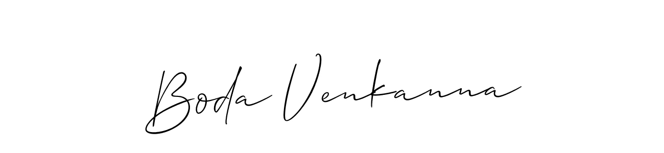 Once you've used our free online signature maker to create your best signature Allison_Script style, it's time to enjoy all of the benefits that Boda Venkanna name signing documents. Boda Venkanna signature style 2 images and pictures png