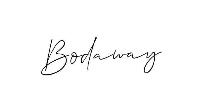 Once you've used our free online signature maker to create your best signature Allison_Script style, it's time to enjoy all of the benefits that Bodaway name signing documents. Bodaway signature style 2 images and pictures png