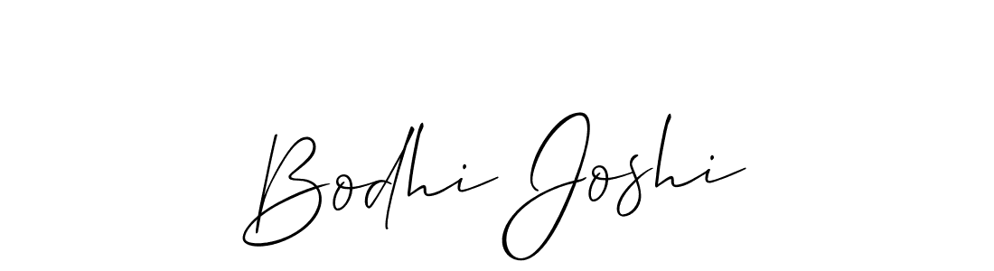 Bodhi Joshi stylish signature style. Best Handwritten Sign (Allison_Script) for my name. Handwritten Signature Collection Ideas for my name Bodhi Joshi. Bodhi Joshi signature style 2 images and pictures png