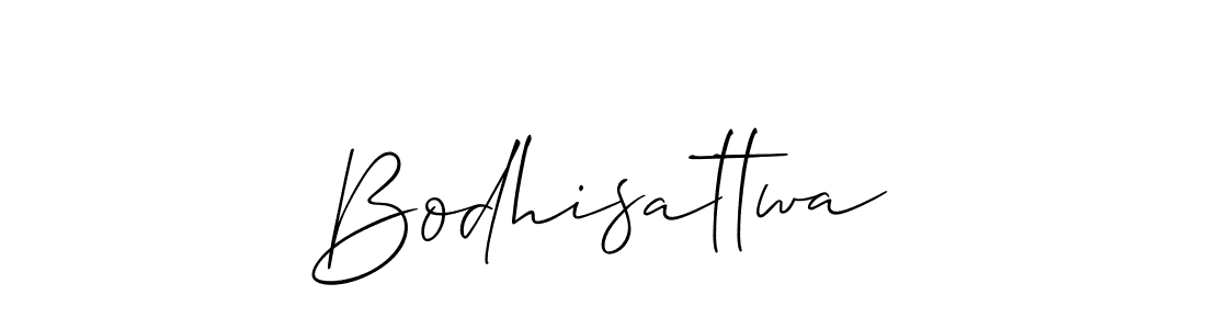 Make a short Bodhisattwa signature style. Manage your documents anywhere anytime using Allison_Script. Create and add eSignatures, submit forms, share and send files easily. Bodhisattwa signature style 2 images and pictures png