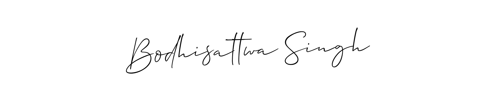 You should practise on your own different ways (Allison_Script) to write your name (Bodhisattwa Singh) in signature. don't let someone else do it for you. Bodhisattwa Singh signature style 2 images and pictures png