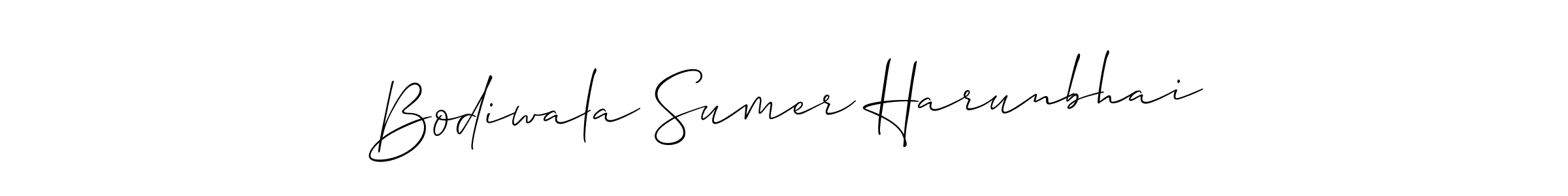 See photos of Bodiwala Sumer Harunbhai official signature by Spectra . Check more albums & portfolios. Read reviews & check more about Allison_Script font. Bodiwala Sumer Harunbhai signature style 2 images and pictures png