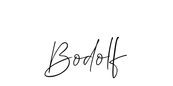 Make a beautiful signature design for name Bodolf. With this signature (Allison_Script) style, you can create a handwritten signature for free. Bodolf signature style 2 images and pictures png