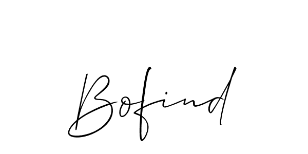 Best and Professional Signature Style for Bofind. Allison_Script Best Signature Style Collection. Bofind signature style 2 images and pictures png