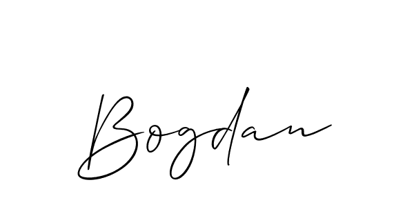 How to Draw Bogdan signature style? Allison_Script is a latest design signature styles for name Bogdan. Bogdan signature style 2 images and pictures png