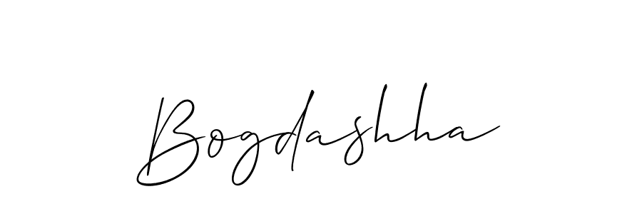 Also You can easily find your signature by using the search form. We will create Bogdashha name handwritten signature images for you free of cost using Allison_Script sign style. Bogdashha signature style 2 images and pictures png