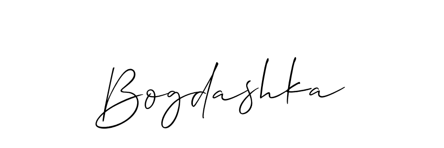 Make a beautiful signature design for name Bogdashka. Use this online signature maker to create a handwritten signature for free. Bogdashka signature style 2 images and pictures png