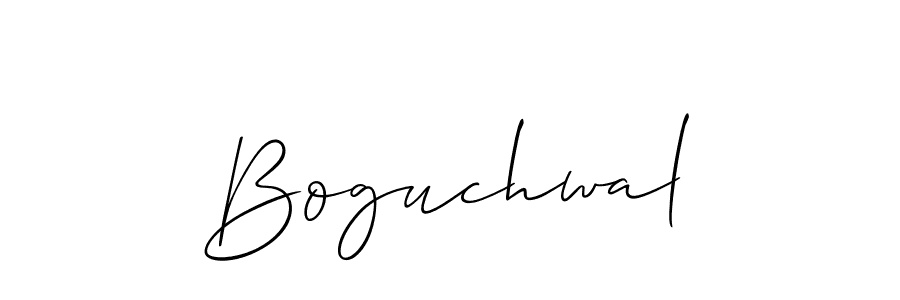 Also we have Boguchwal name is the best signature style. Create professional handwritten signature collection using Allison_Script autograph style. Boguchwal signature style 2 images and pictures png