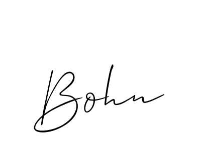 Once you've used our free online signature maker to create your best signature Allison_Script style, it's time to enjoy all of the benefits that Bohn name signing documents. Bohn signature style 2 images and pictures png