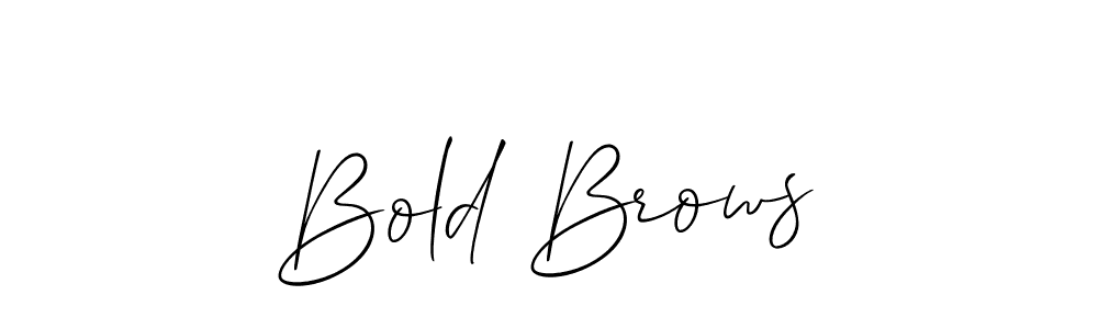 Once you've used our free online signature maker to create your best signature Allison_Script style, it's time to enjoy all of the benefits that Bold Brows name signing documents. Bold Brows signature style 2 images and pictures png